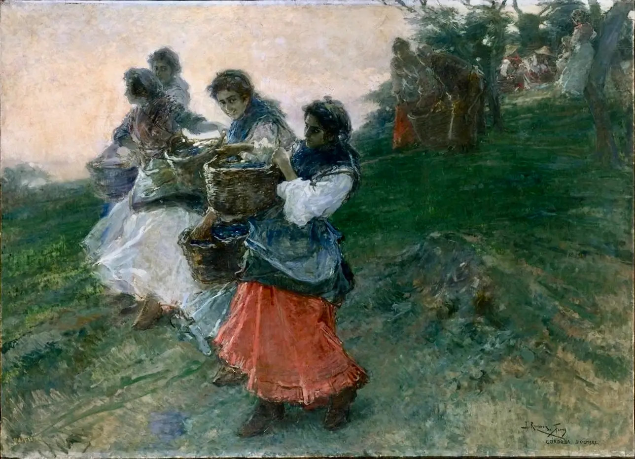 Las aceituneras, Julio Romero de Torres, 1903. Museo Reina Sofía
