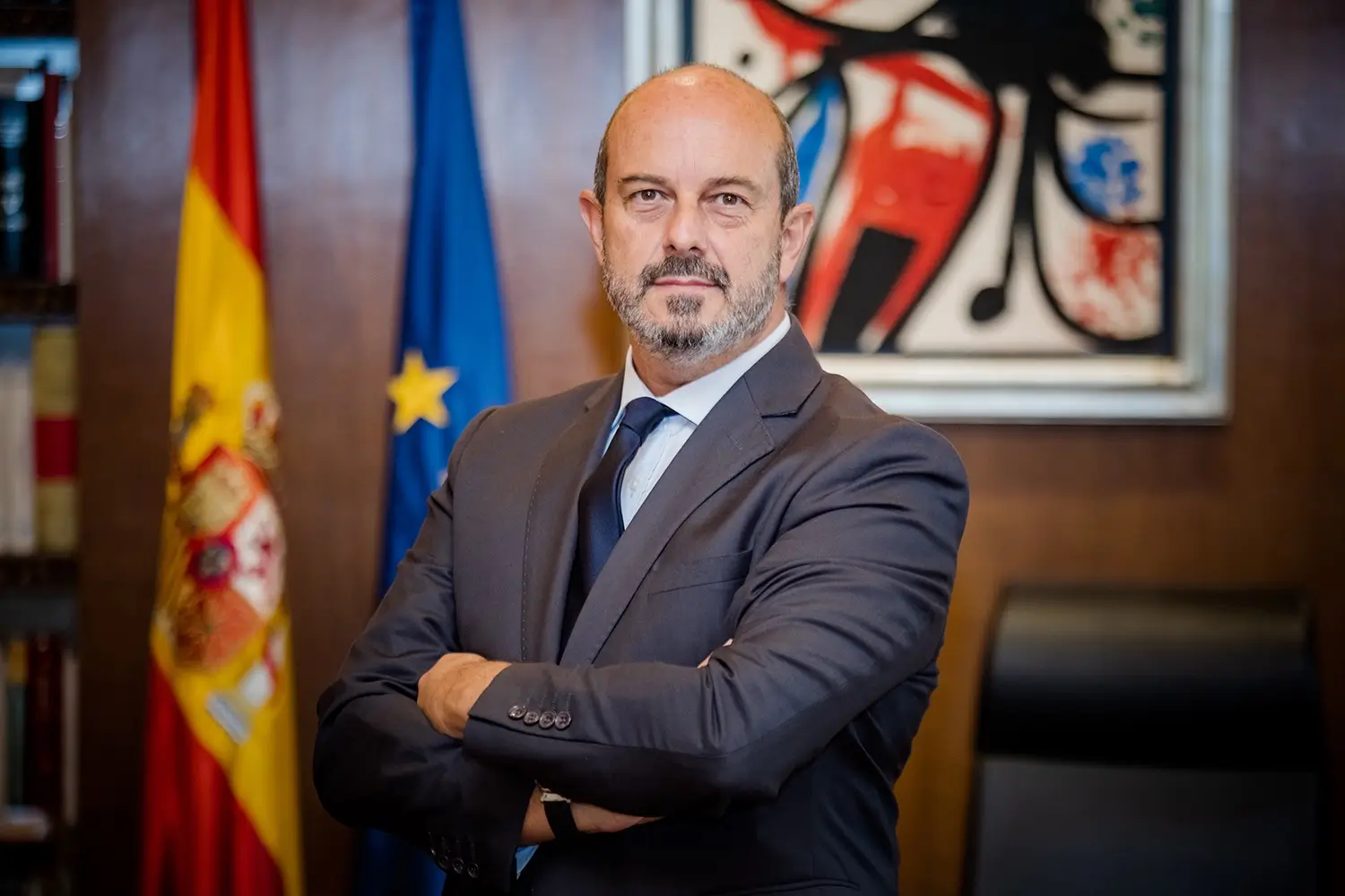 Pedro Rollán, presidente del Senado, fotografía oficial